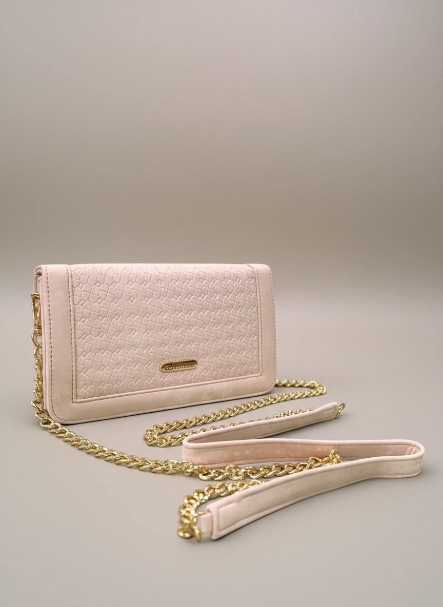 J blues Blush Pink Wallet Sling Bag