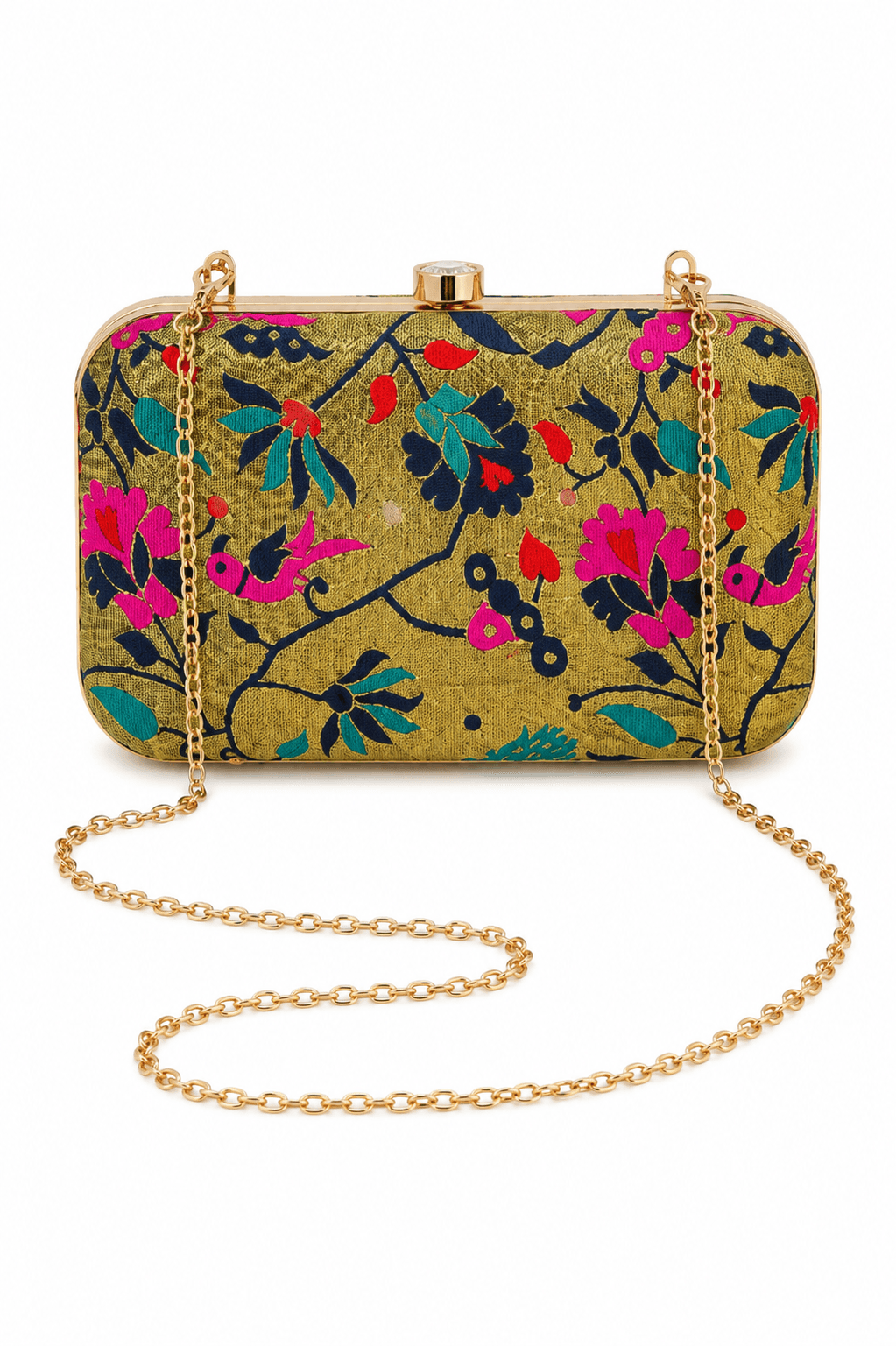 Fiora Multicolor Floral Box Sling