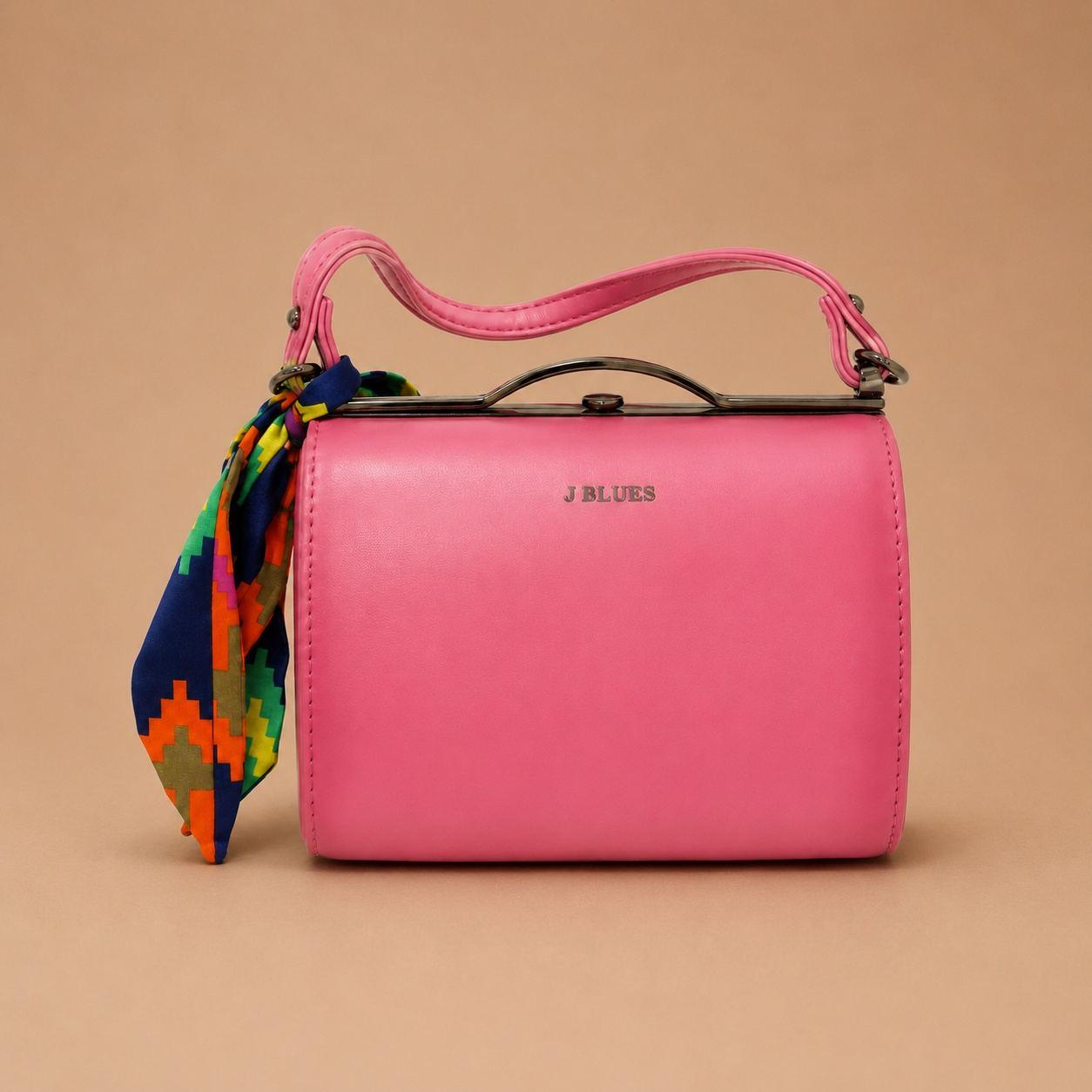 Rosette Pink Mini Sling Bag