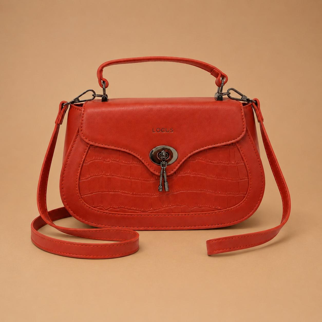 Scarlett Red Mini Crossbody Bag