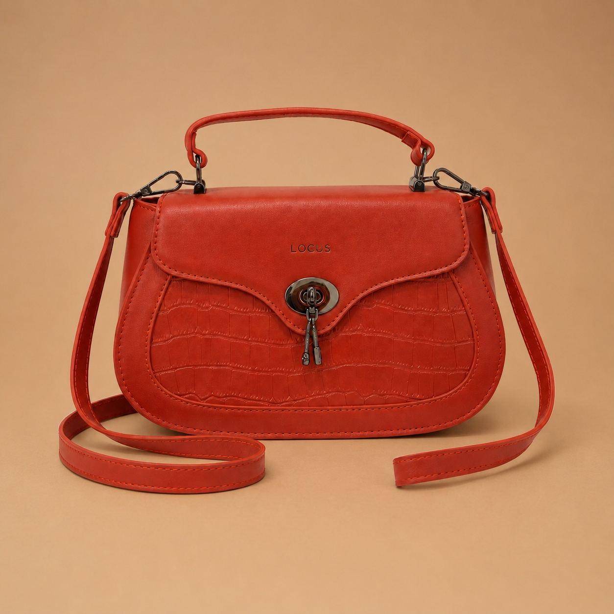 Scarlett Red Mini Crossbody Bag