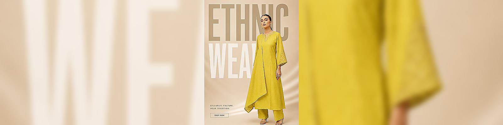 Ethnic wear banner
