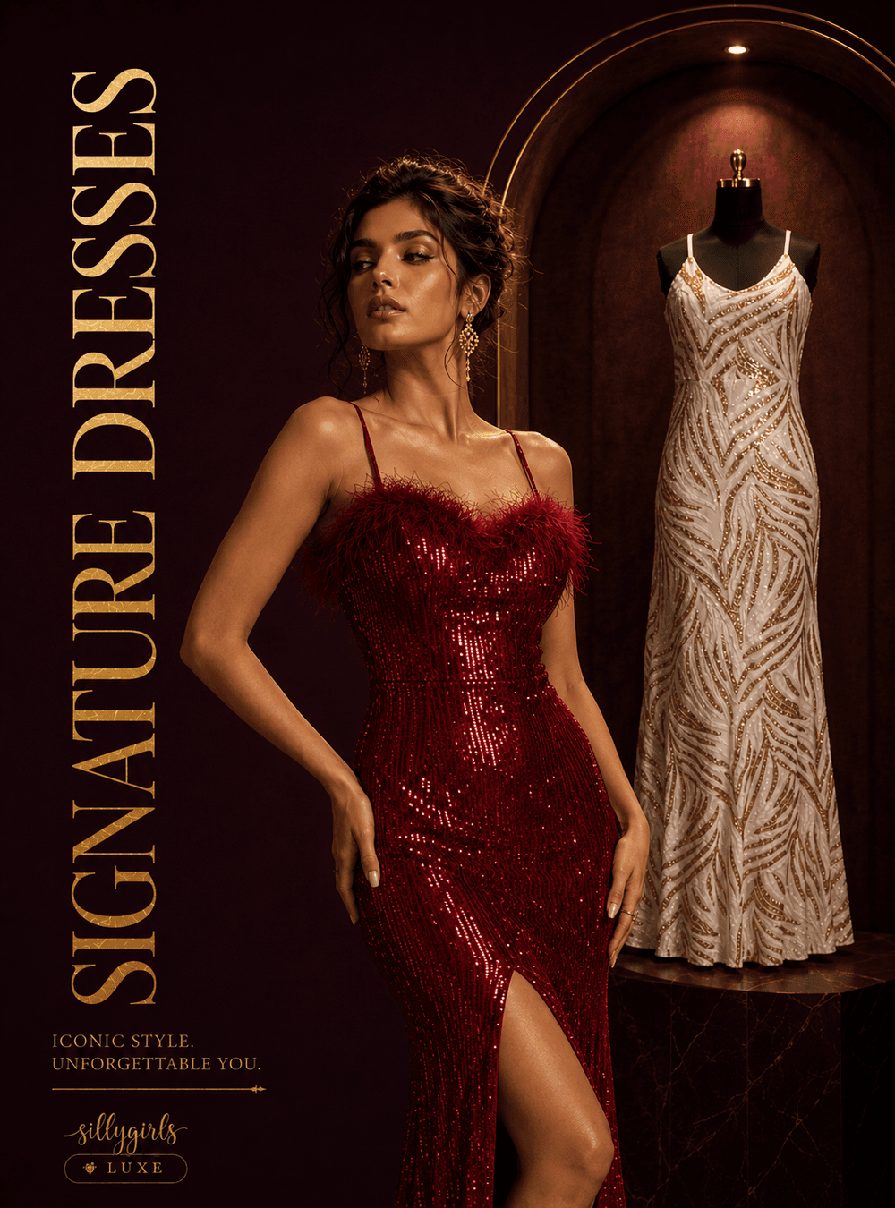 Luxury edits / Signature dresses banner