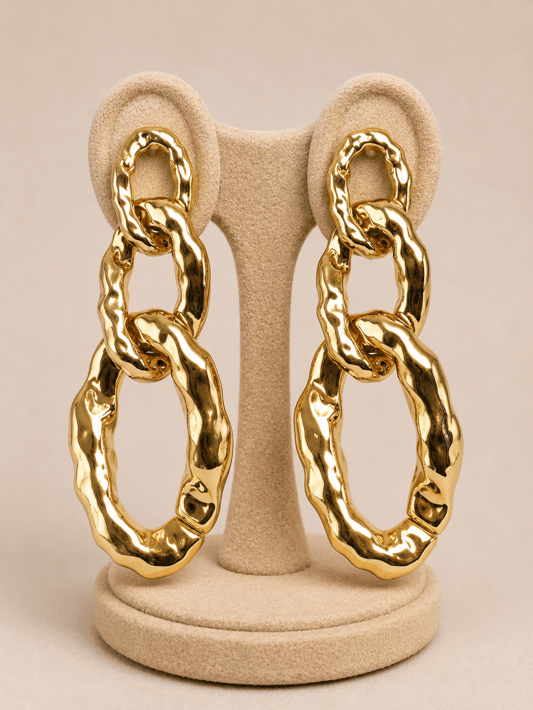 Chunky chain link earring