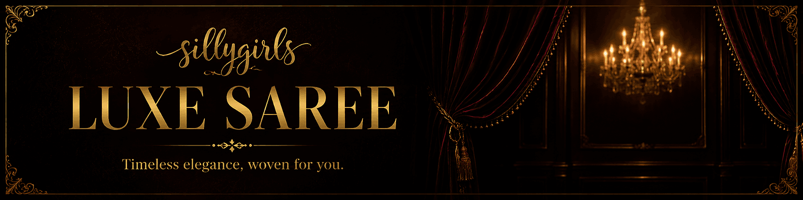 Luxury edits / Designer wear / Saree banner