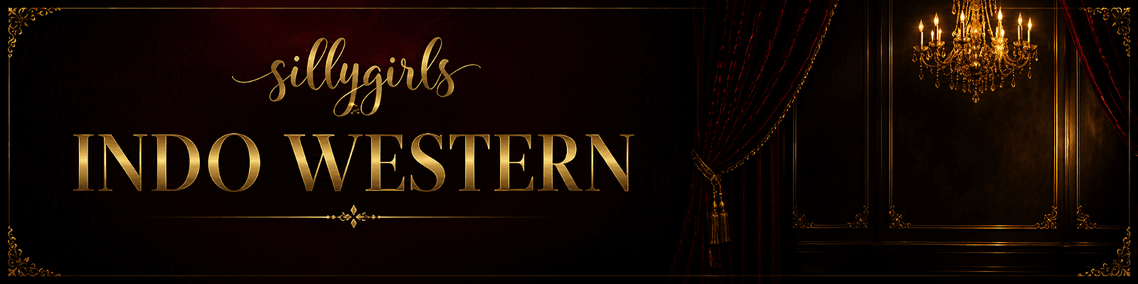 Luxury edits / Designer wear / Indo western banner