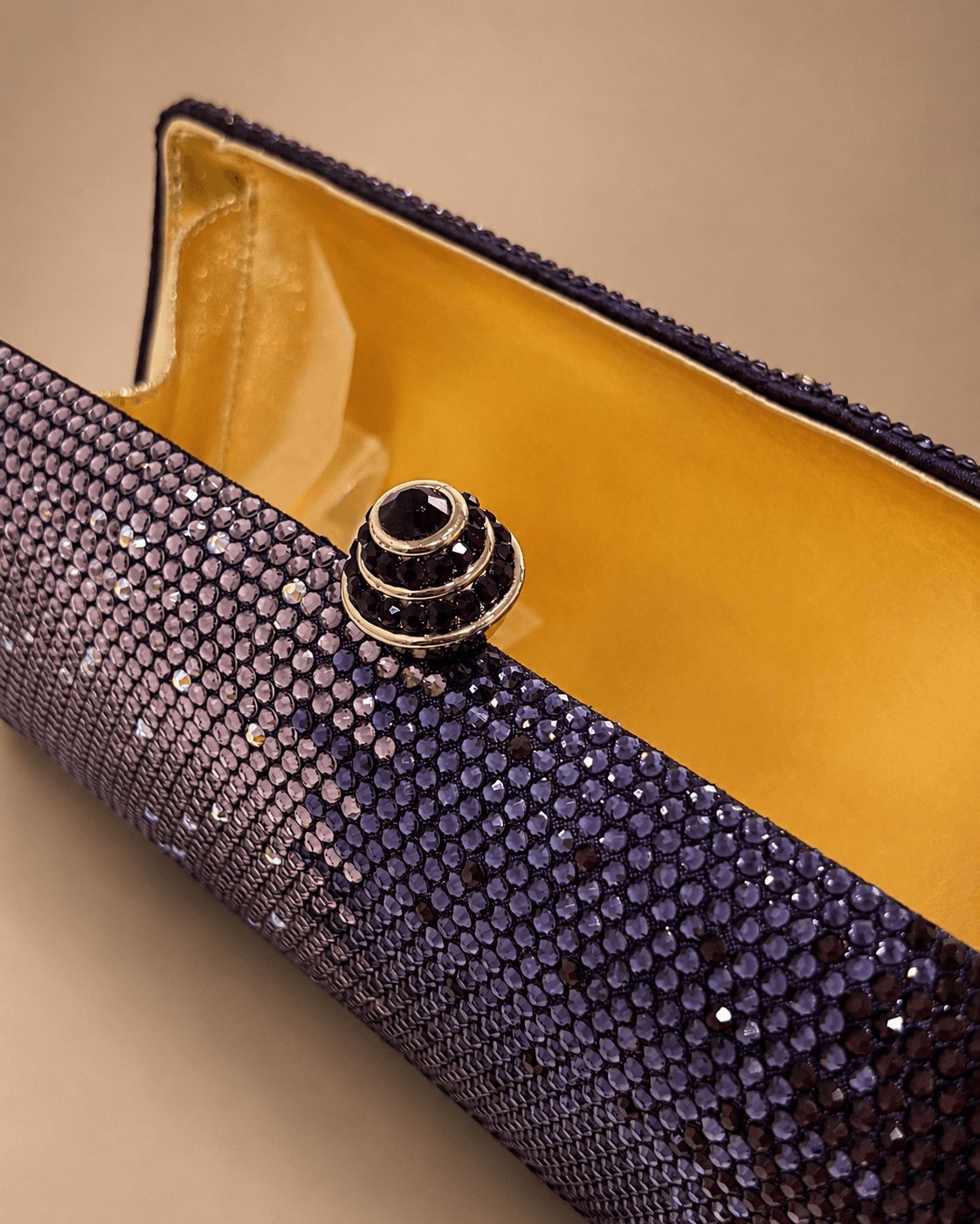 Ombre Crystal Evening Clutch