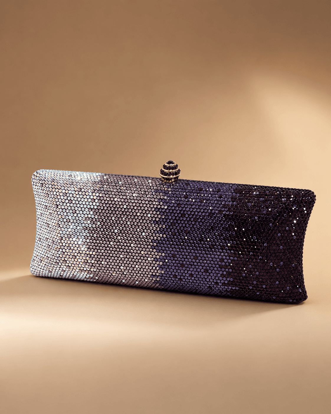 Ombre Crystal Evening Clutch