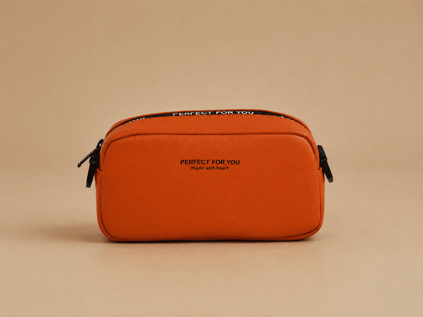 Orange Mini Camera detachable handle Bag