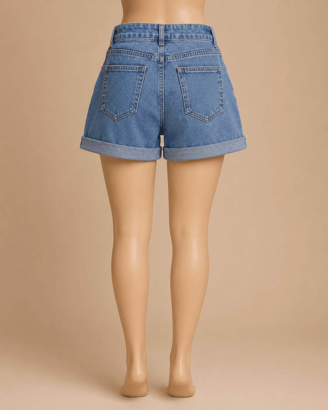 Cuffed Everyday Denim Shorts