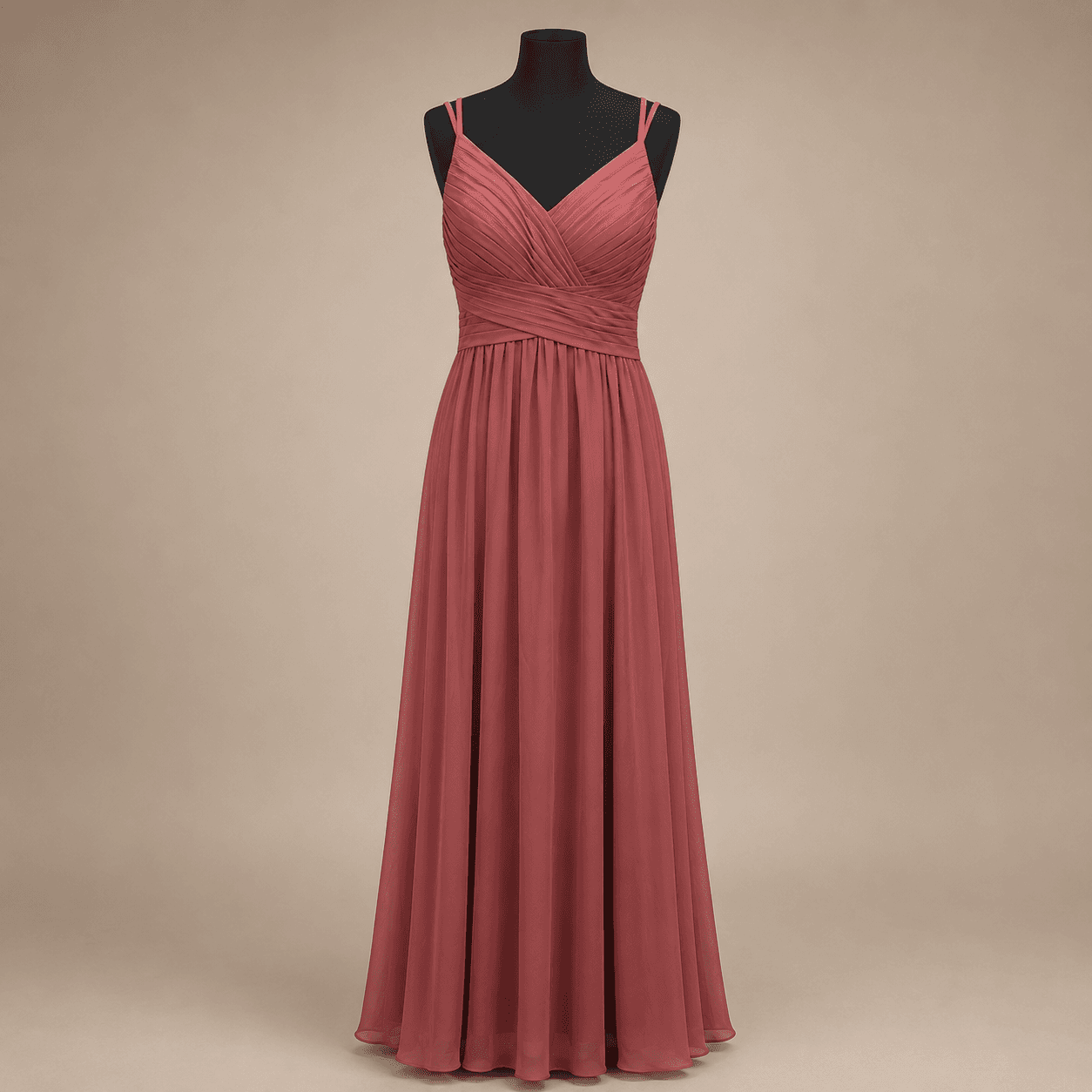 Rosewood Florence Lace-Back Gown