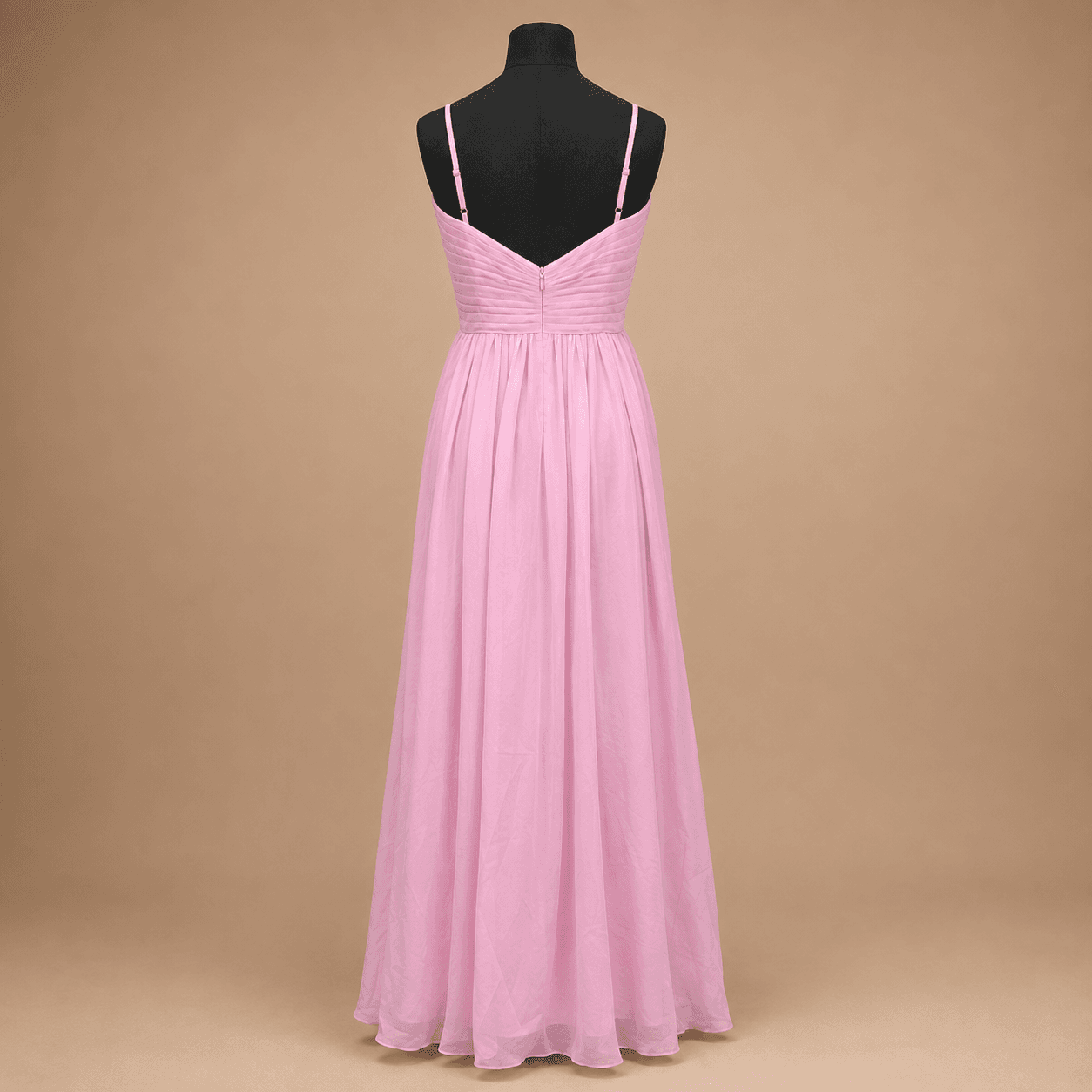 Ballet Pink Adeline Halter Gown