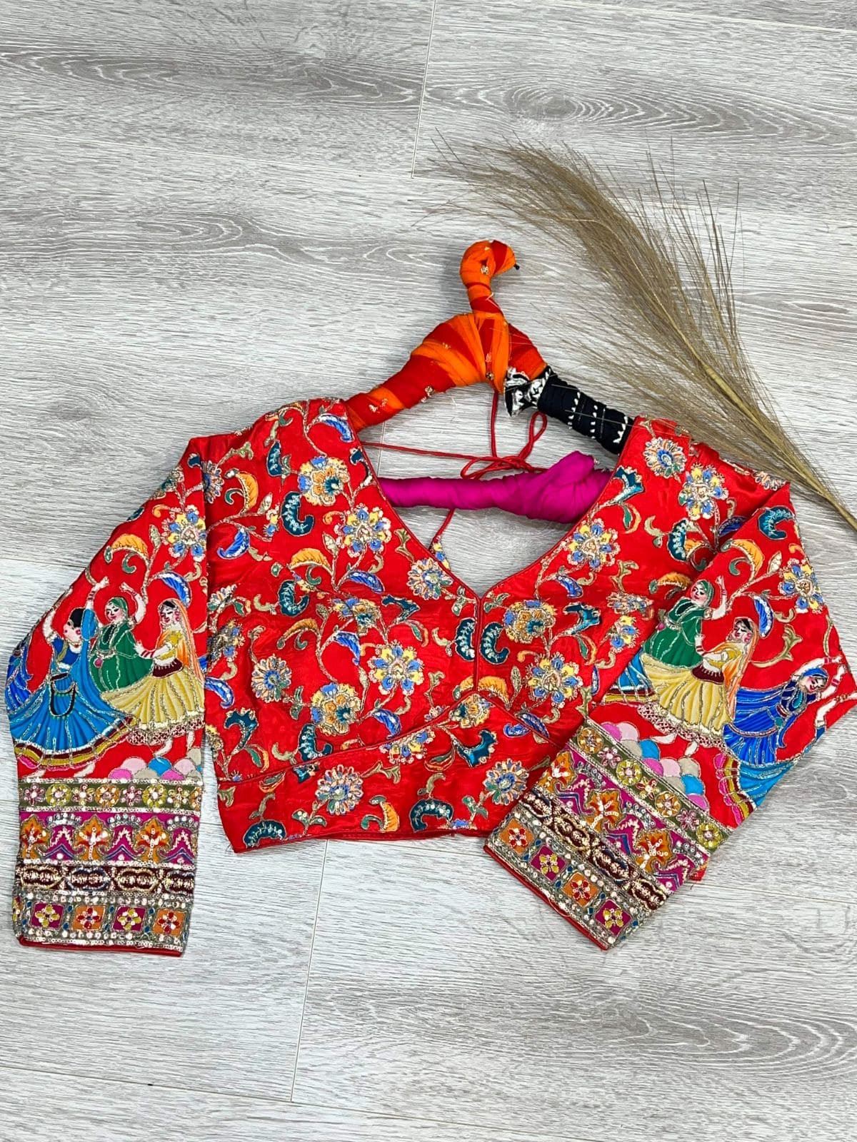 The Rang Mahal Embroidered Blouse